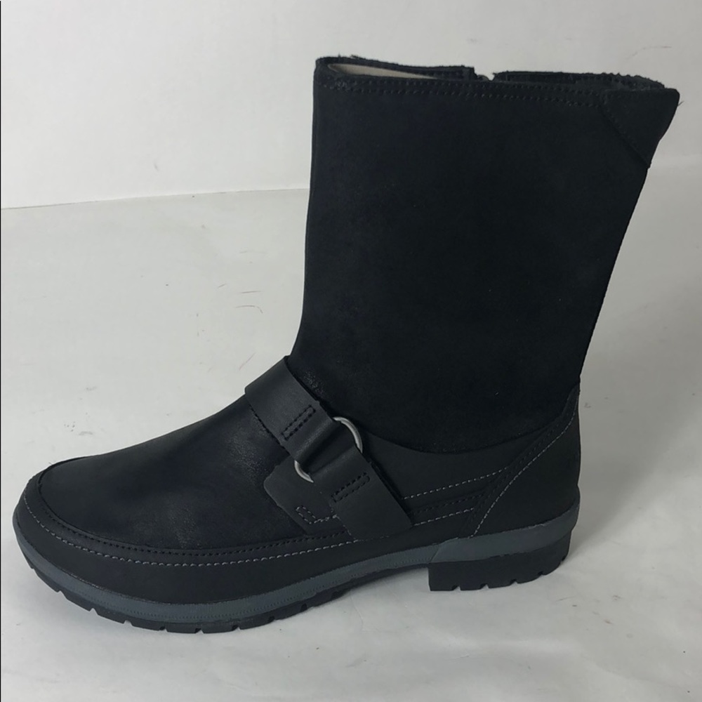 Merrell Boots Emery Buckle Booties Black New - Picture 8 of 8